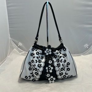 Isabella Fiore Flowers Satchel